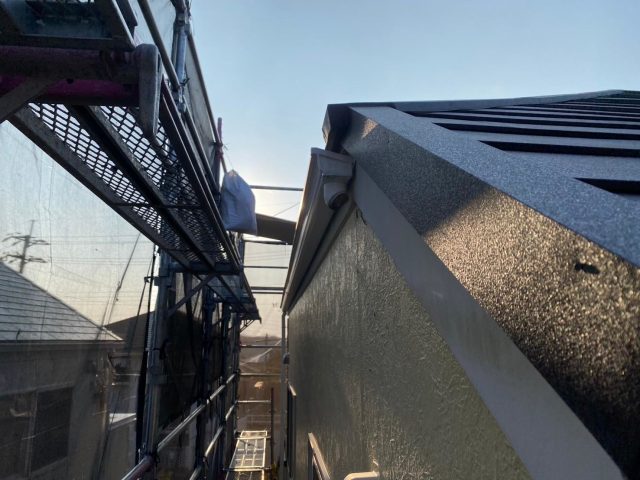 加古川市で雨樋の交換工事を実施